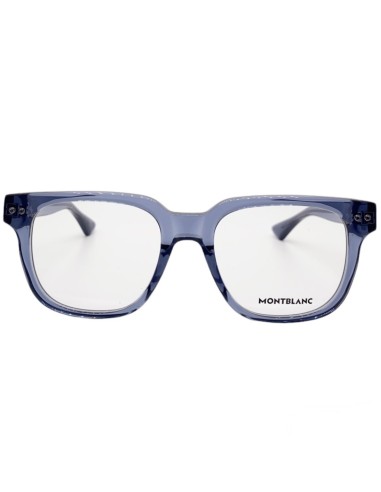 Occhiale da vista uomo acetato blu MONTBLANC MB0321O