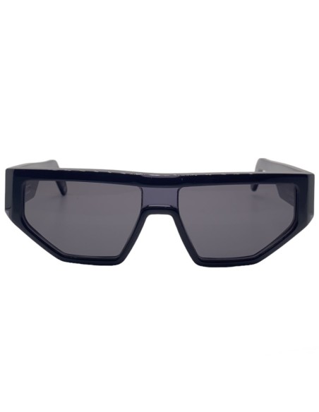 Occhiali da sole ZERO81 SPACE ZS02 unisex acetato mascherina nero Original Vintage Sunglasses