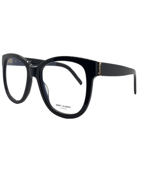 Occhiali da vista donna acetato nero Saint Laurent SL466
