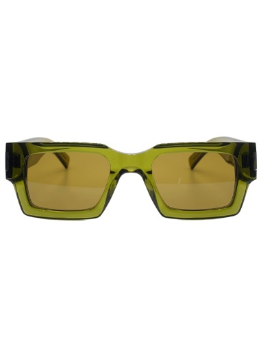 Occhiale da sole unisex acetato verde Saint Laurent SL572