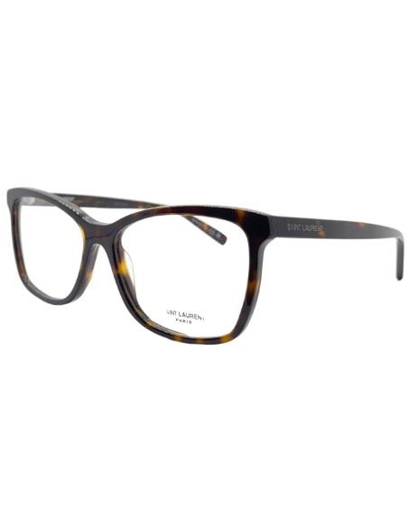 Occhiali da vista donna acetato avana Saint Laurent SL503