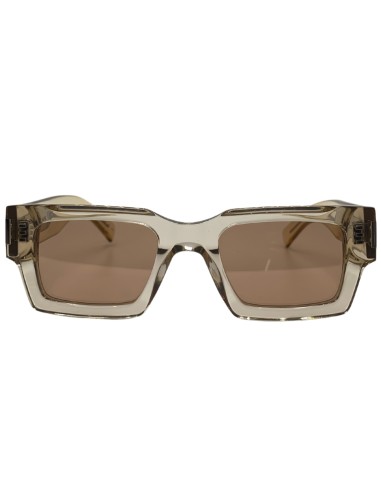 Occhiale da sole unisex acetato beige Saint Laurent SL572