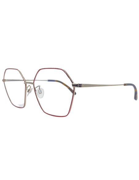 Ochiale da vista donna metallo rosso Les Pieces Uniques