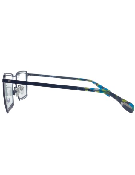 OCCHIALI DA VISTA UNISEX METALLO VERDO BICOLORE LES PIECES UNIQUES