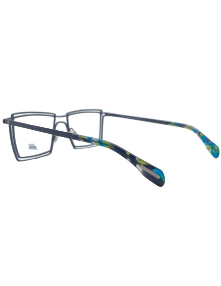 OCCHIALI DA VISTA UNISEX METALLO VERDO BICOLORE LES PIECES UNIQUES