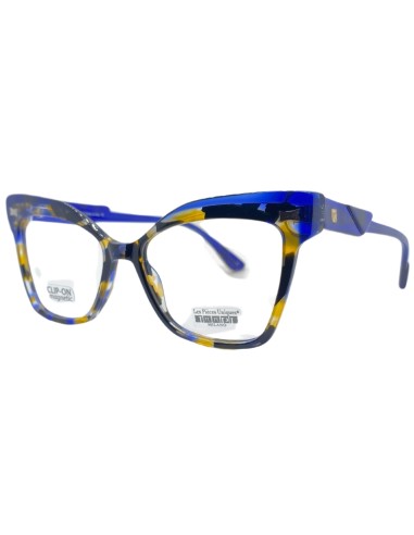 Occhiali da vista donna acetato aggiuntivo blu...