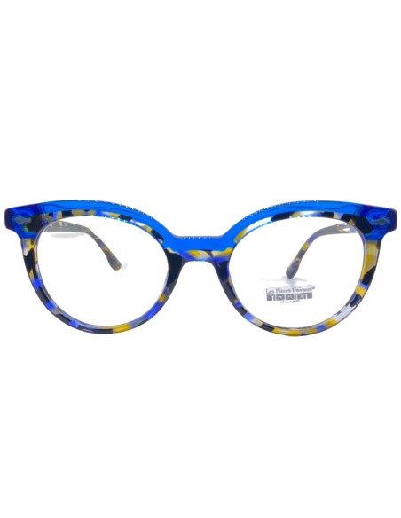 Occhiali da vista donna acetato blu Les Pieces Uniques