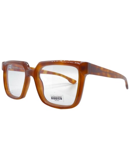 Occhiali da vista unisex acetato avana Les Pieces Uniques
