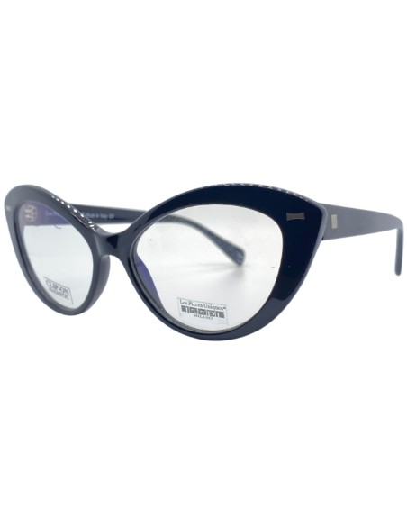 OCCHIALI DA VISTA DONNA ACETATO NERO LES PIECES UNIQUES