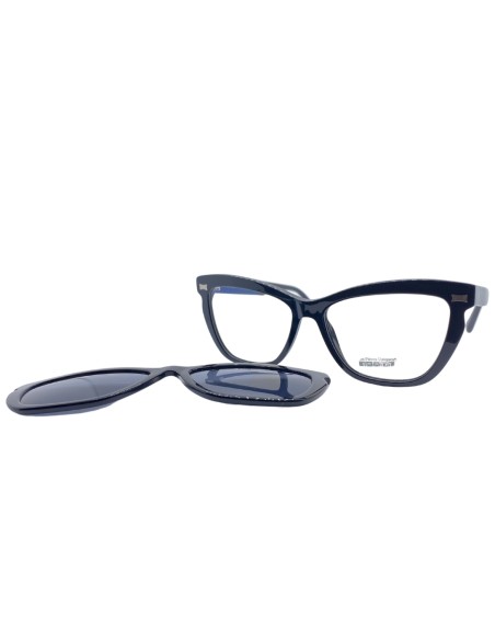 OCCHIALI DA SOLE DONNA ACETATO NERO AGGIUNTIVO LES PIECES UNIQUES