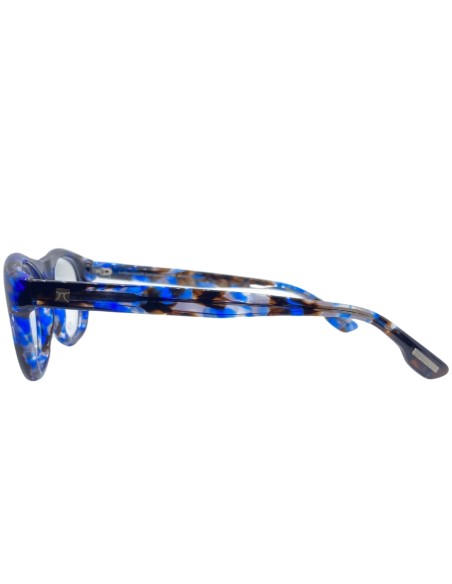 Occhiali da vista unisex acetato blu Les Pieces Uniques