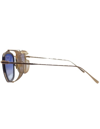 OCCHIALI DA SOLE UNISEX ACETATO METALLO NERO...