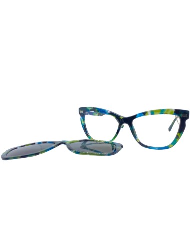 OCCHIALE DA VISTA DONNA ACETATO VERDE AGGIUNTIVO LES PIECES UNIQUES