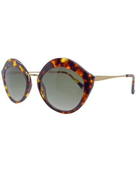 Occhiali da sole donna acetato avana Les Pieces Uniques