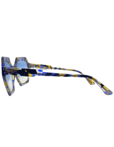 Occhiali da sole donna acetato blu Les Pieces...