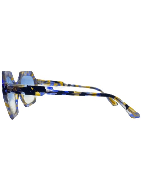 Occhiali da sole donna acetato blu Les Pieces Uniques