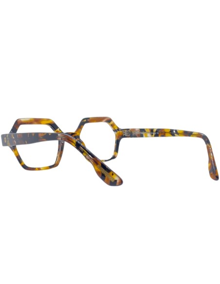 OCCHIALI DA VISTA DONNA ACETATO AVANA ESAGONALE LES PIECES UNIQUES