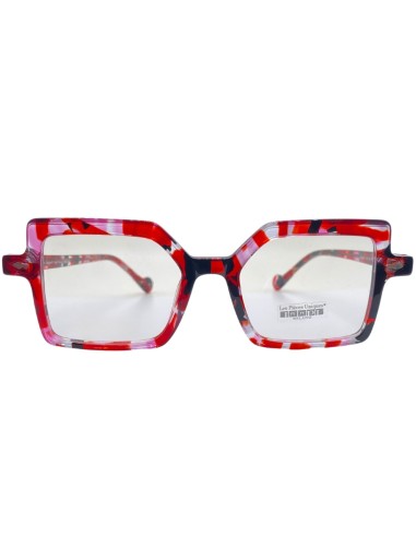 Occhiale da vista donna acetato rosso Les Pieces Uniques