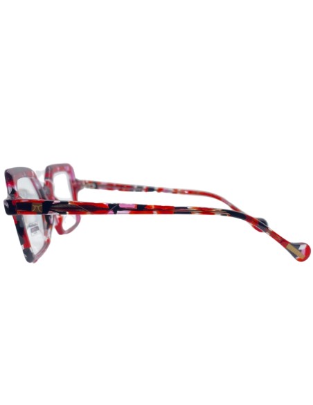 Occhiali da vista donna acetato rosso Les Pieces Uniques