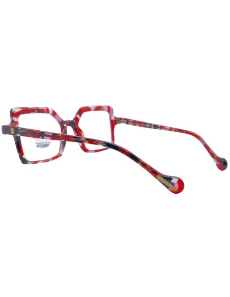 Occhiali da vista donna acetato rosso Les Pieces Uniques