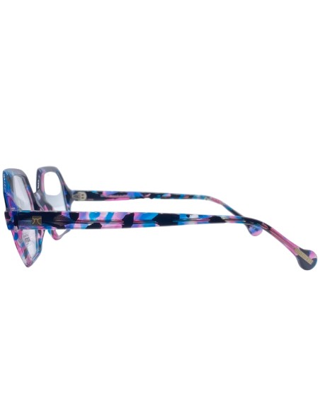 Occhiali da vista donna acetato blu Les Pieces Uniques