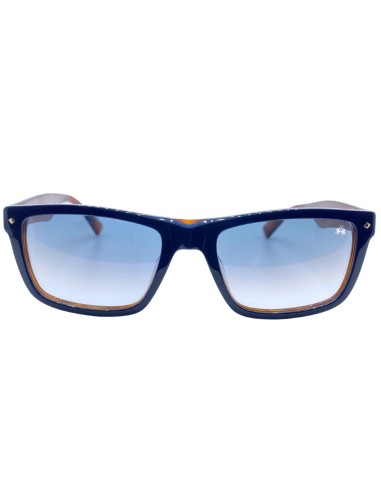 OCCHIALE DA SOLE UOMO ACETATO BLU LENTI IN CRISTALLO LA MARTINA