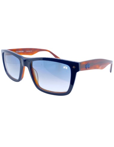 OCCHIALI DA SOLE UOMO ACETATO BLU LENTI IN...