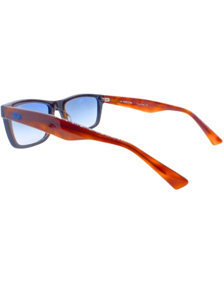 OCCHIALI DA SOLE UOMO ACETATO BLU LENTI IN CRISTALLO LA MARTINA