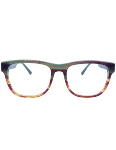 OCCHIALI DA VISTA UOMO ACETATO MARRONE STRIATO VERDE...