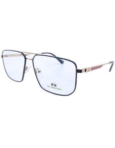 OCCHIALI VISTA UOMO METALLO NERO DORATO LA MARTINA