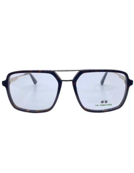 OCCHIALI DA VISTA UOMO ACETATO METALLO AVANA LA MARTINA