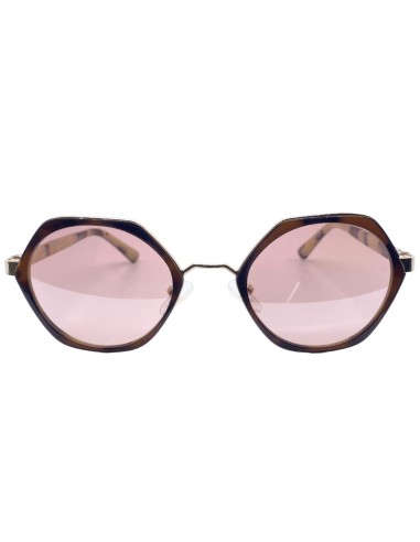 OCCHIALE DA SOLE UNISEX ACETATO METALLO MARRONE LA MARTINA