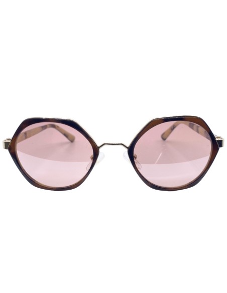 OCCHIALI DA SOLE UNISEX ACETATO METALLO MARRONE LA MARTINA