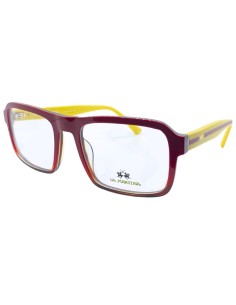 OCCHIALI DA VISTA UOMO ACETATO BICOLORE ROSSO GIALLO LA... 2