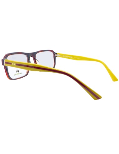 OCCHIALI DA VISTA UOMO ACETATO BICOLORE ROSSO...