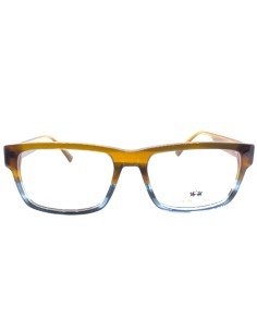 OCCHIALI DA VISTA UOMO ACETATO BICOLORE STRIATO MARRONE...