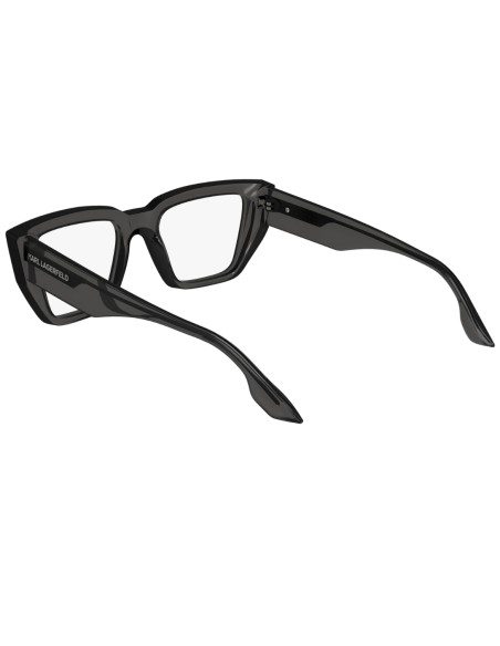 OCCHIALI DA VISTA DONNA ACETATO GRIGIO TRASPARENTE KARL LAGERFELD