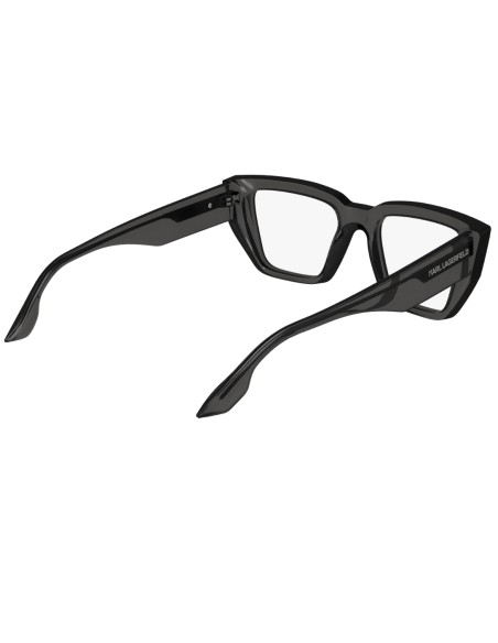 OCCHIALI DA VISTA DONNA ACETATO GRIGIO TRASPARENTE KARL LAGERFELD