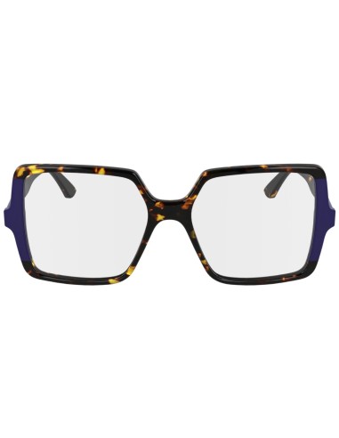 OCCHIALI DA VISTA DONNA ACETATO BICOLORE AVANA VIOLA KARL LAGERFELD