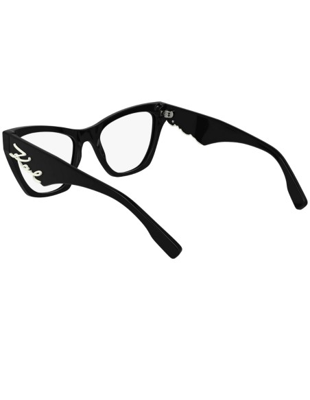 OCCHIALI DA VISTA DONNA ACETATO NERO KARL LAGERFELD