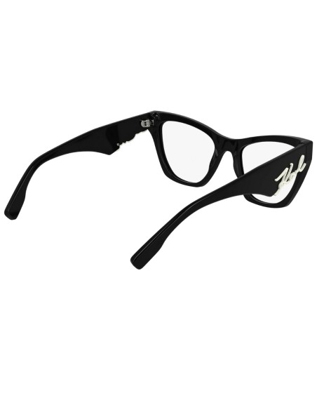 OCCHIALI DA VISTA DONNA ACETATO NERO KARL LAGERFELD