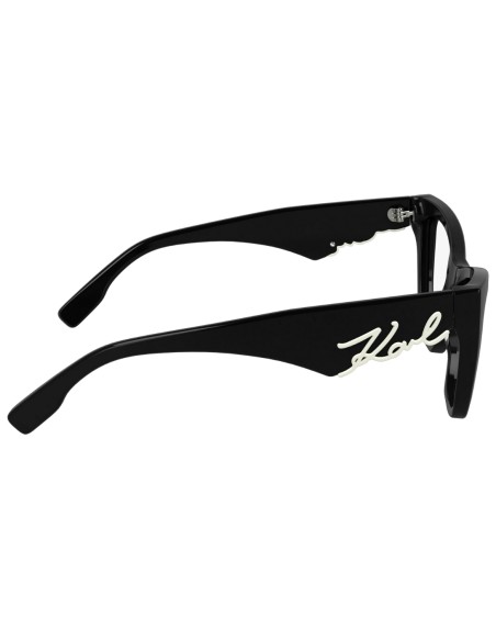 OCCHIALI DA VISTA DONNA ACETATO NERO KARL LAGERFELD