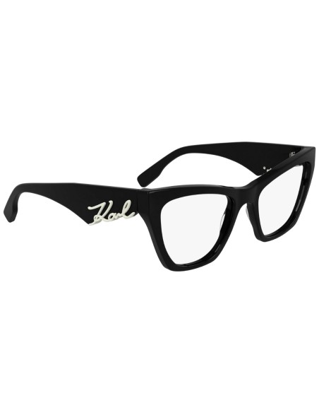 OCCHIALI DA VISTA DONNA ACETATO NERO KARL LAGERFELD