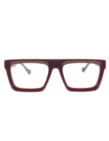 OCCHIALE DA VISTA UNISEX ACETATO BURGUNDY...