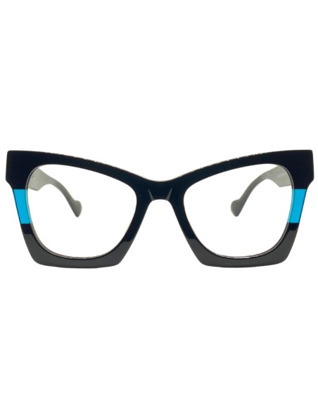 OCCHIALE DA VISTA DONNA ACETATO BLACK / CRYSTAL PETROL KREUZBERGKINDER