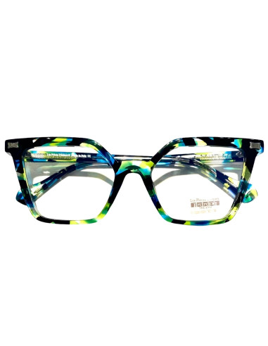 OCCHIALE DA VISTA DONNA ACETATO VERDE CLIP ON...