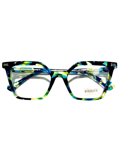 OCCHIALE DA VISTA DONNA ACETATO VERDE CLIP ON LES PIECES UNIQUES