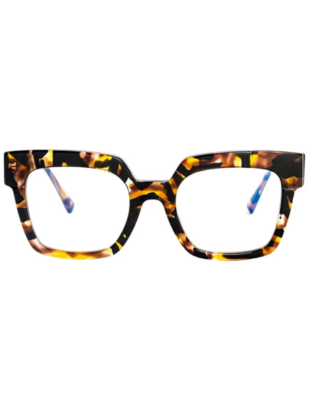 OCCHIALE VISTA DONNA ACETATO STRIATO MARRONE LES PIECES UNIQUES