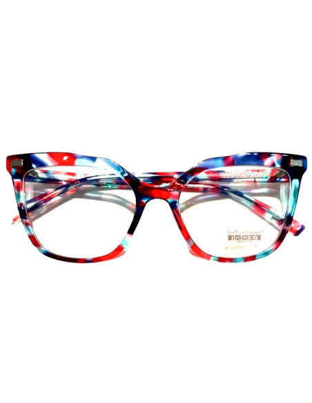OCCHIALE DA VISTA DONNA ACETATO PANTOGRAFATO MULTICOLOR LES PIECES UIQUES