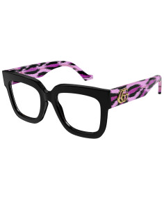 OCCHIALE DA SOLE DONNA ACETATO NERO/ VIOLA GLITTERATO GUCCI 2